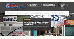 Desktop Screenshot of mecatech.com.ec