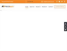 Tablet Screenshot of mecatech.com.pk